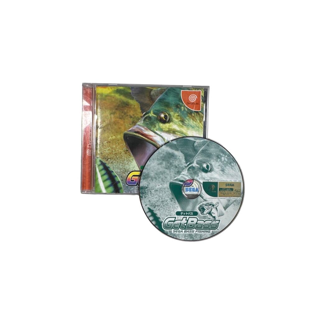 Get Bass (Sega Dreamcast) Japan DC Game | Authentic, CIB, Tested | USA Seller